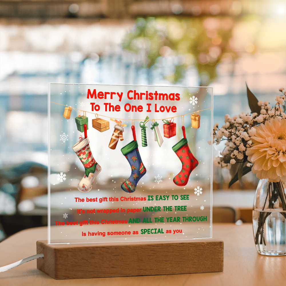 Christmas-Easy To See-Acrylic