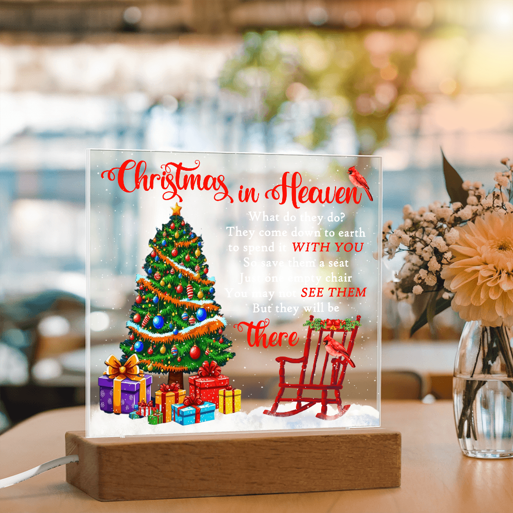 Christmas-Empty Chair-Acrylic