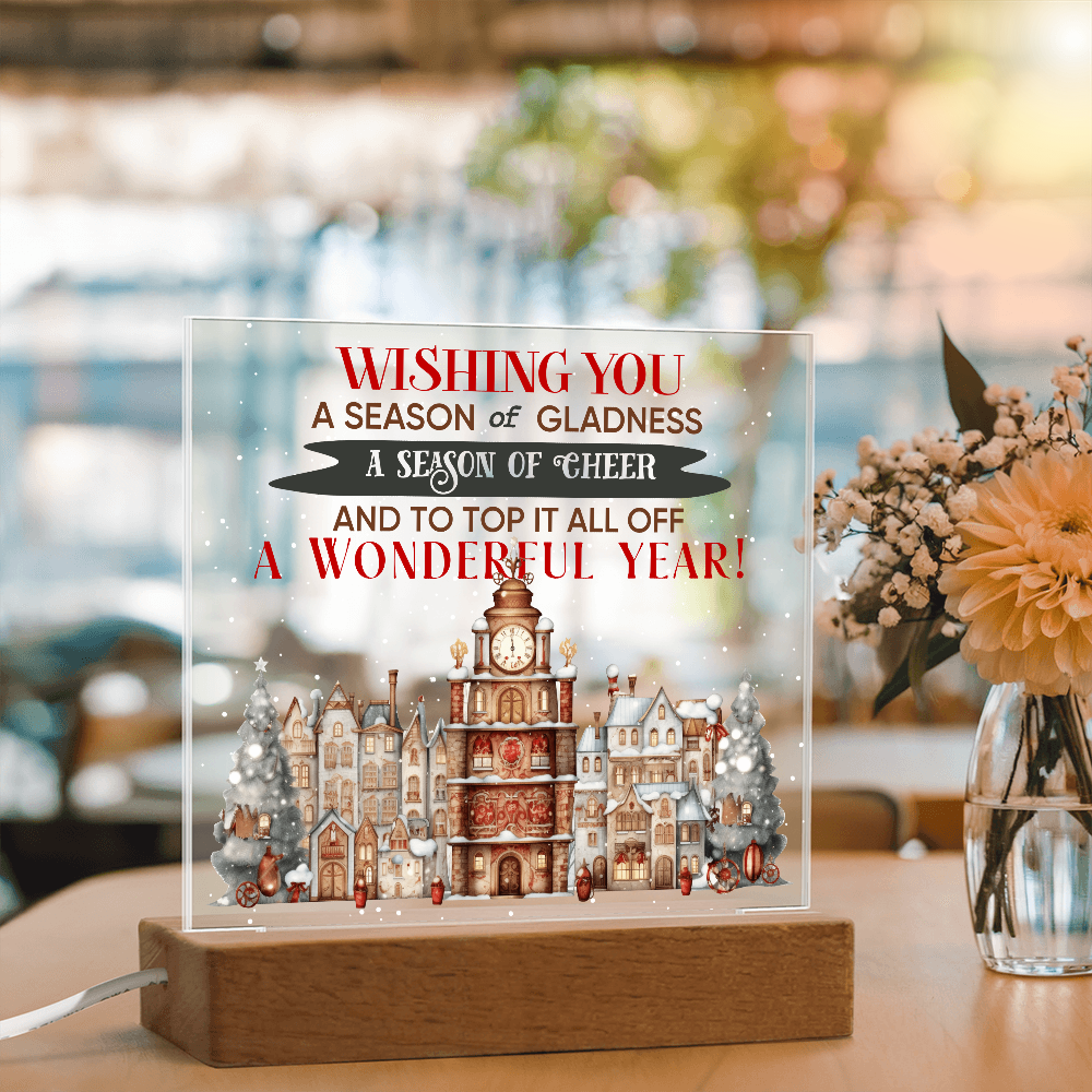 Christmas-Gathered Around It-Acrylic