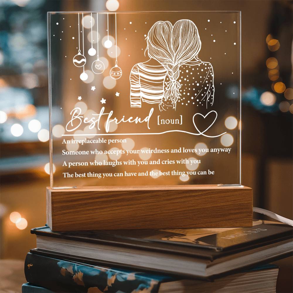 Friend-Irreplaceable Person-Acrylic