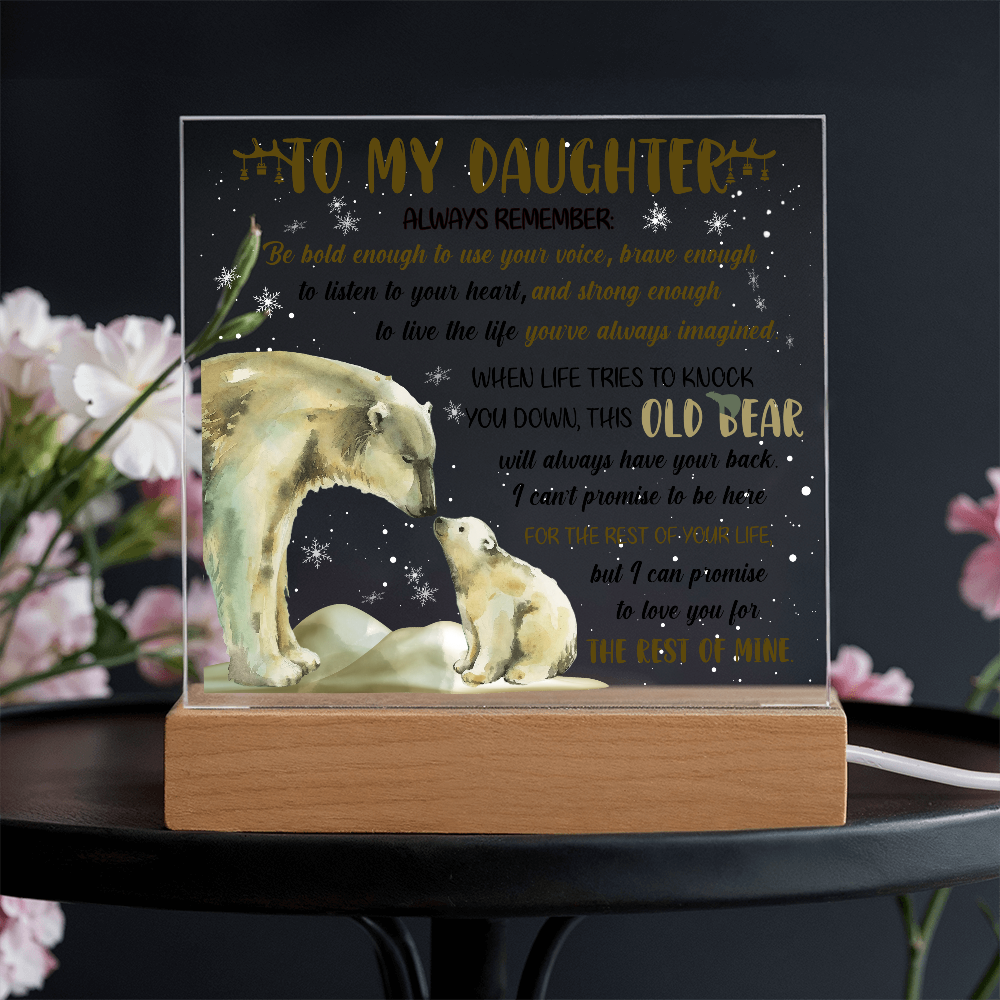 Daughter-Old Bear-Acrylic