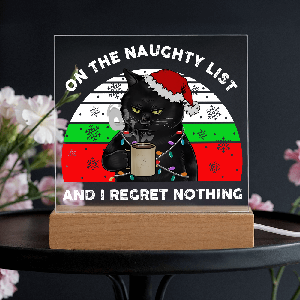 Christmas-Naughty List-Acrylic
