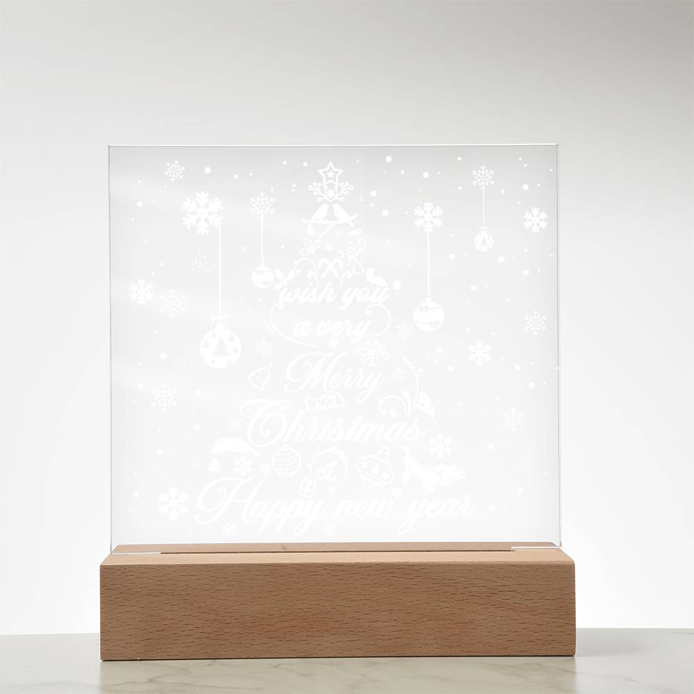 Christmas-Christmas Tree-Acrylic