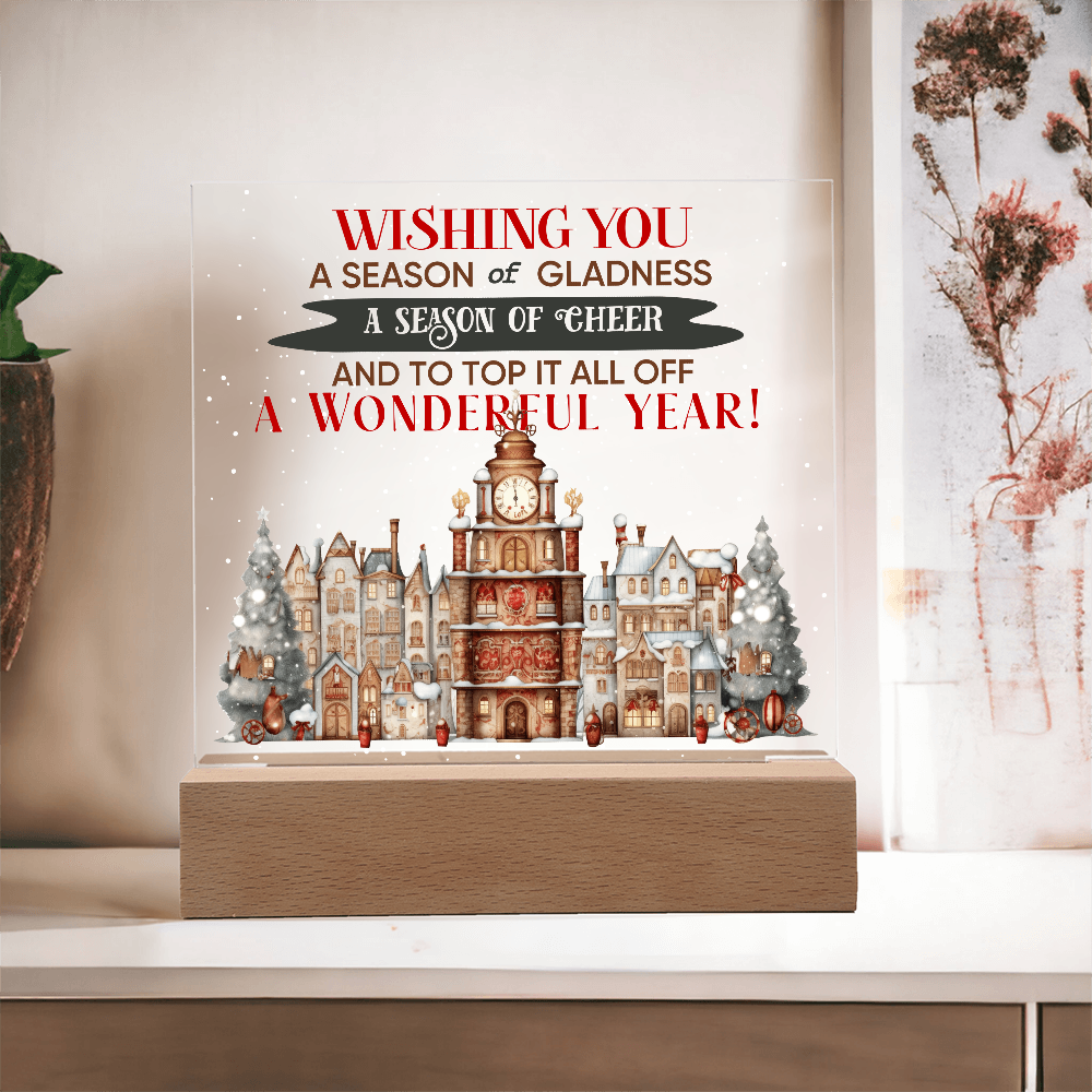 Christmas-Gathered Around It-Acrylic