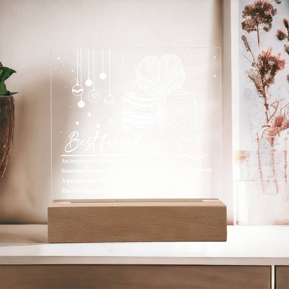 Friend-Irreplaceable Person-Acrylic