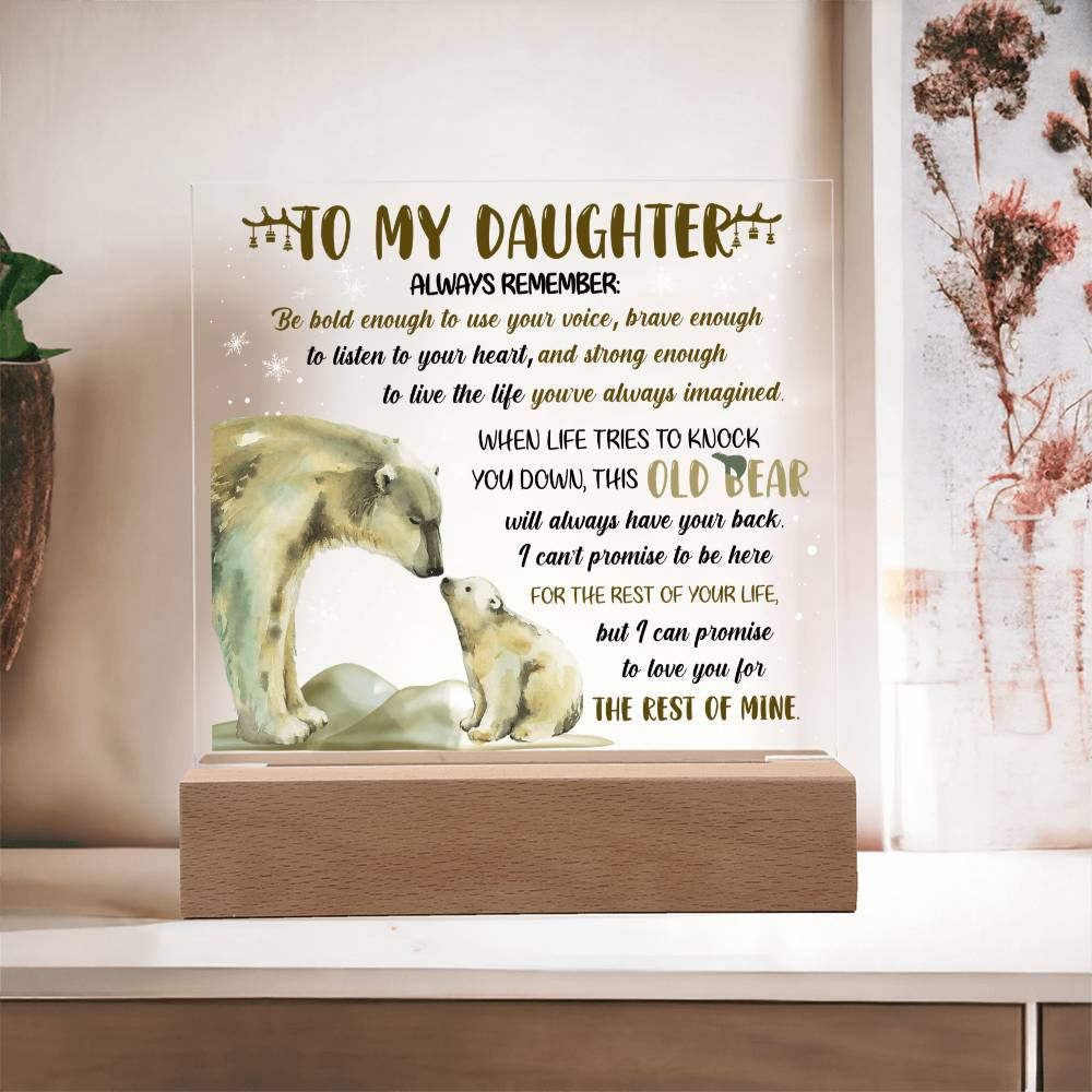 Daughter-Old Bear-Acrylic