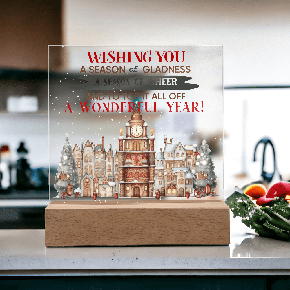 Christmas-Gathered Around It-Acrylic