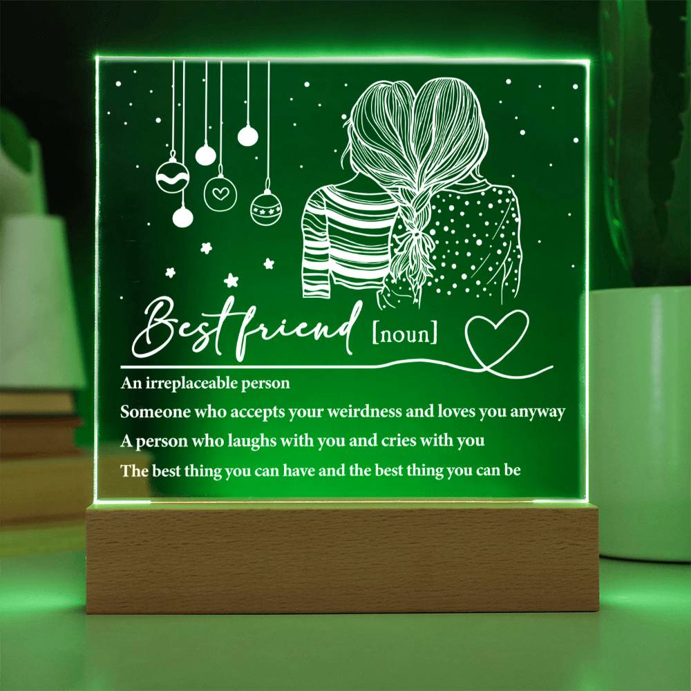 Friend-Irreplaceable Person-Acrylic