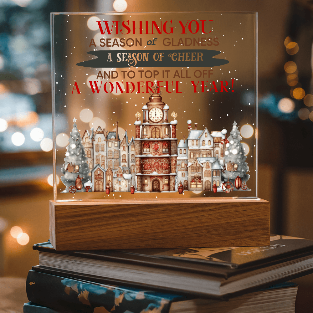 Christmas-Gathered Around It-Acrylic