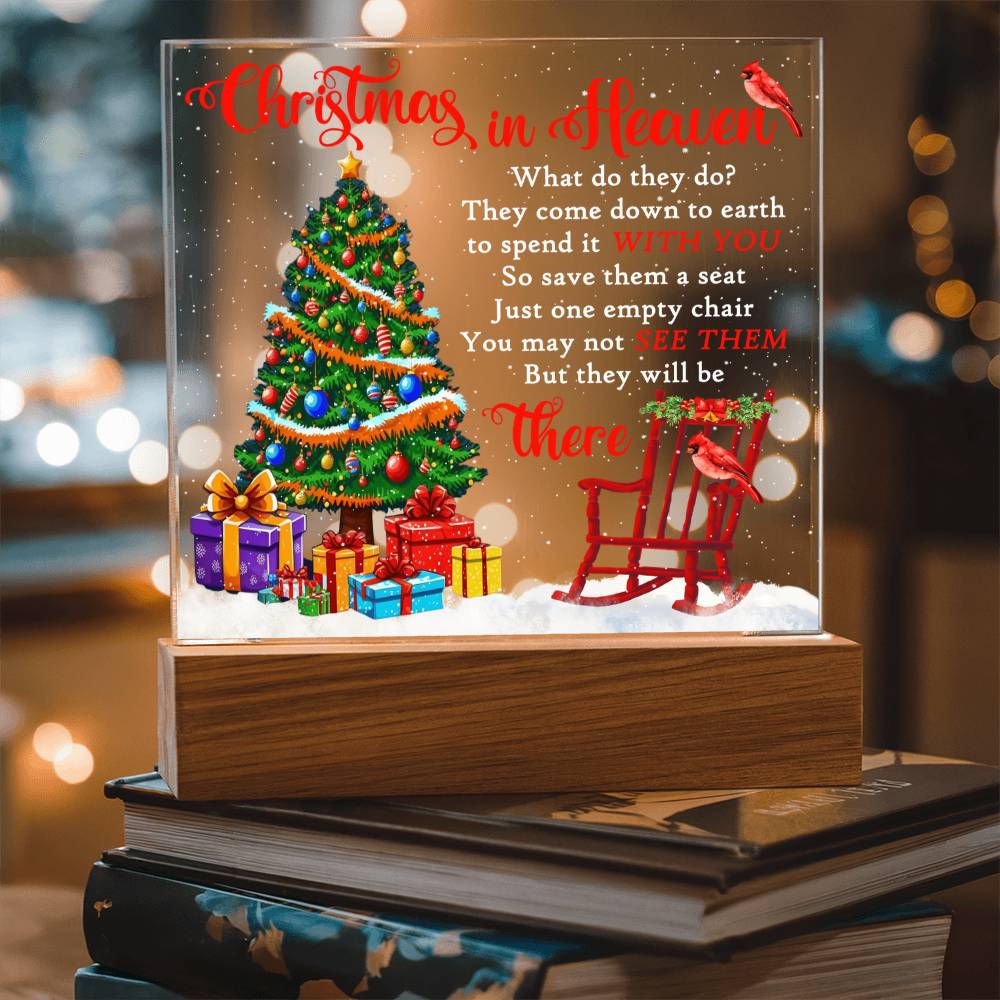 Christmas-Empty Chair-Acrylic