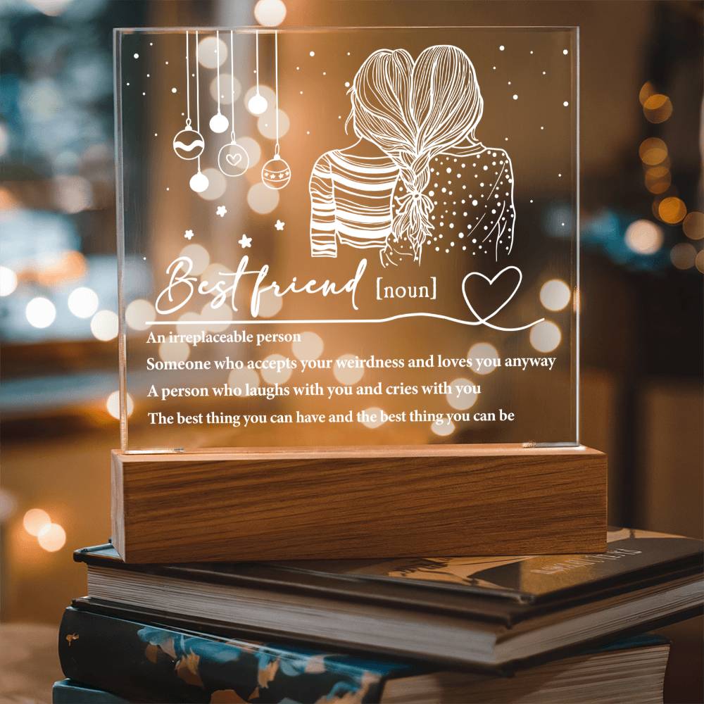 Friend-Irreplaceable Person-Acrylic