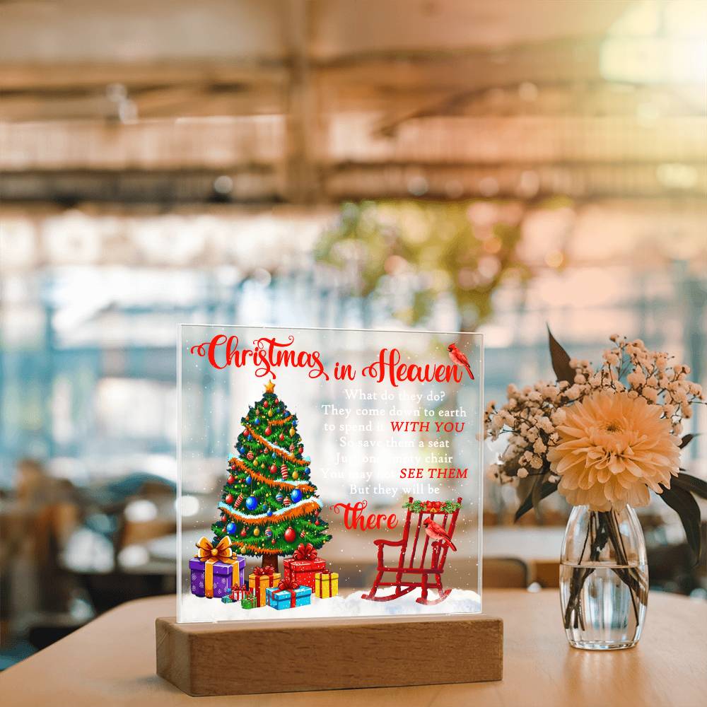 Christmas-Empty Chair-Acrylic