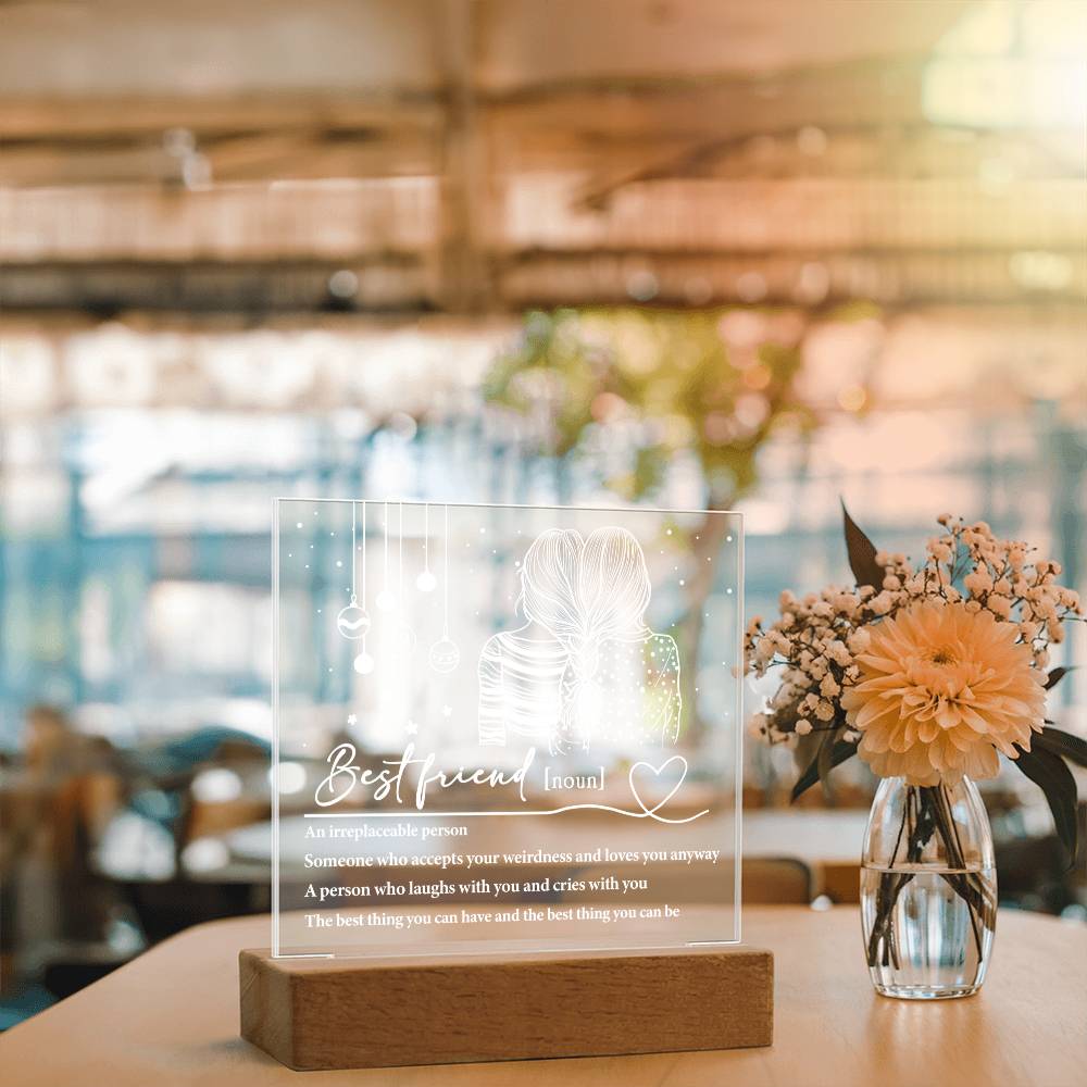 Friend-Irreplaceable Person-Acrylic