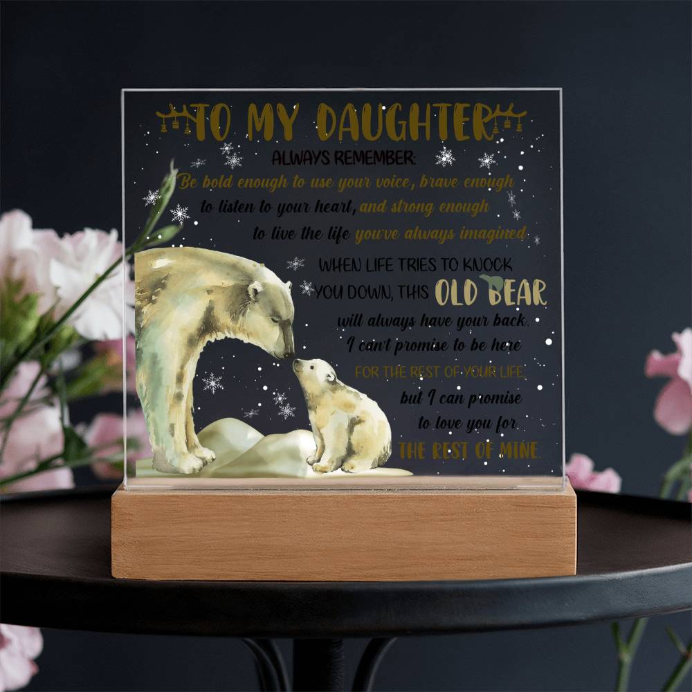 Daughter-Old Bear-Acrylic
